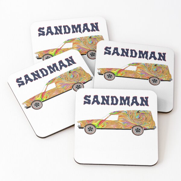 Item preview, Holden Sandman Panel Van - Brown - Groovy Swirl designed and sold by Naked Drop.