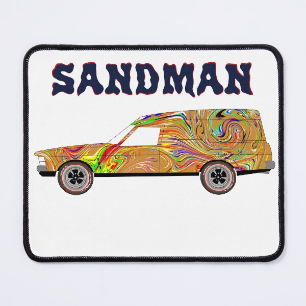 Item preview, Holden Sandman Panel Van - Brown - Groovy Swirl designed and sold by Naked Drop.