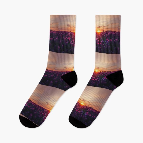 Item preview, Lavender Field Sunset designed and sold by Lisamariesumner.