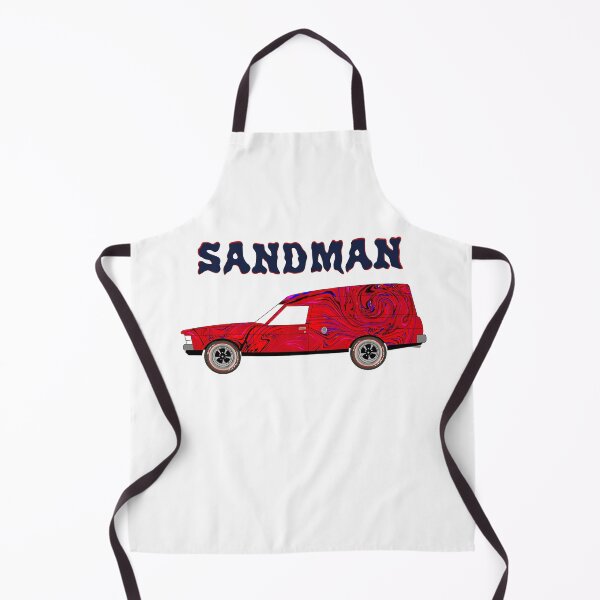 Item preview, Holden Sandman Panel Van - Red - Groovy Swirl designed and sold by Naked Drop.