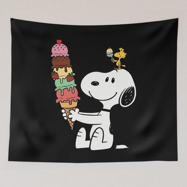 Item preview, Snoopy And Woodstock Ice Cream designed and sold by Morphologiona.