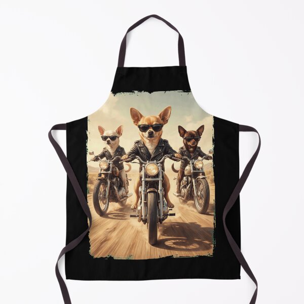Item preview, Funny Chihuahua Motorcycle Meme Dog Lover designed and sold by DoodleTortle.