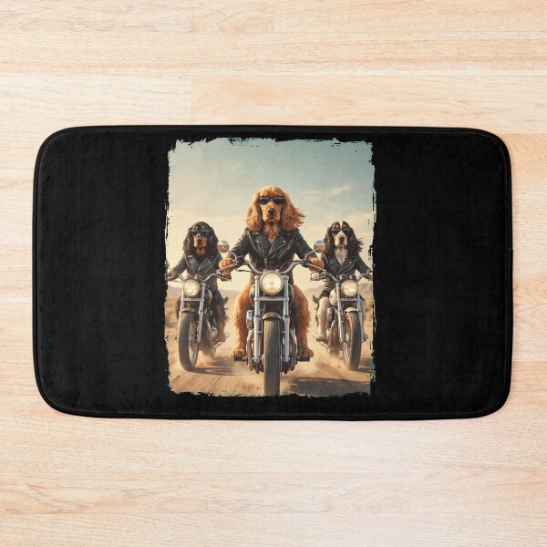 Item preview, Funny Cocker Spaniel Motorcycle Meme Dog Lover designed and sold by DoodleTortle.
