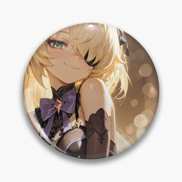 Item preview, Fischl Genshin Impact Gothic Bow Warm Bokeh designed and sold by 108Recordings.