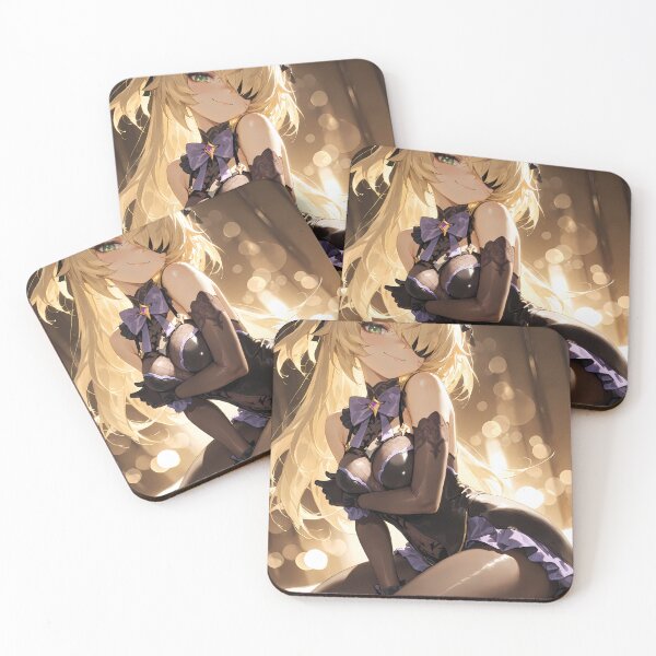 Item preview, Fischl Genshin Impact Gothic Bow Warm Bokeh designed and sold by 108Recordings.