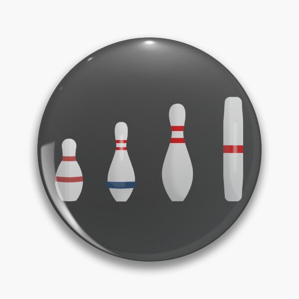 Item preview, tenpin five-pin candlepin and duckpin bowling pins designed and sold by piedaydesigns.