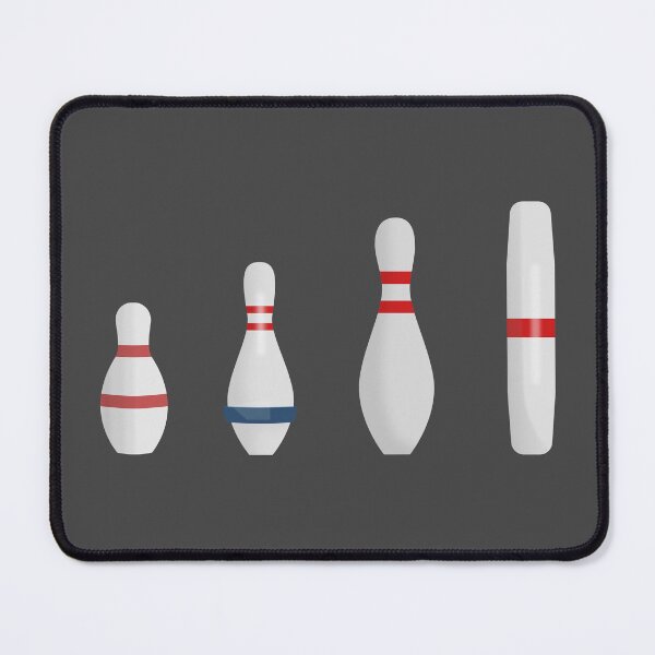 Item preview, tenpin five-pin candlepin and duckpin bowling pins designed and sold by piedaydesigns.