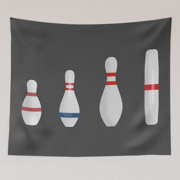 Item preview, tenpin five-pin candlepin and duckpin bowling pins designed and sold by piedaydesigns.