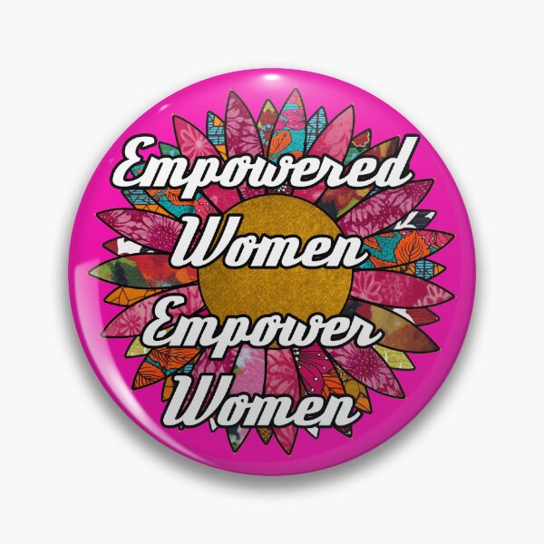 Item preview, Empowered Women Empower Women Retro Flower designed and sold by artbyomega.