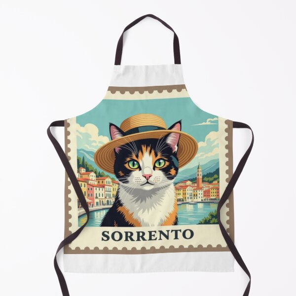 Item preview, Sorrento Calico Daydream—Postal Stamp Style designed and sold by craftybegonia.