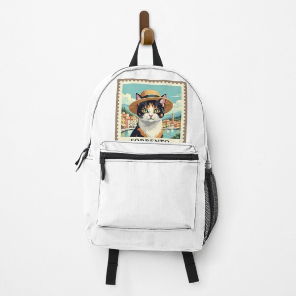 Item preview, Sorrento Calico Daydream—Postal Stamp Style designed and sold by craftybegonia.