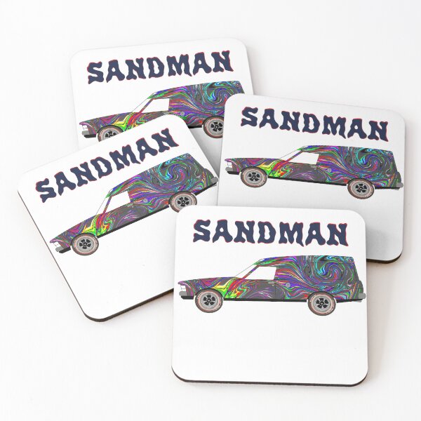 Item preview, Holden Sandman Panel Van - Grey - Groovy Swirl designed and sold by Naked Drop.
