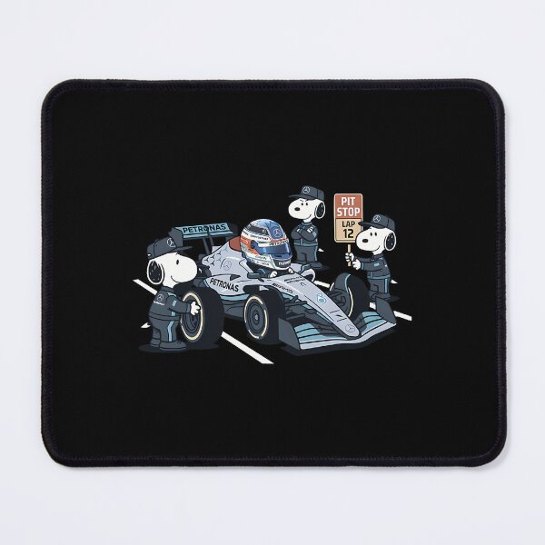 Item preview, Kimis Antonellis Snoopy Pit Crew F1 Mercedess Racing Cartoon designed and sold by Morphologiona.