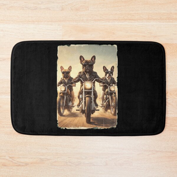 Item preview, Funny French Bulldog Motorcycle Meme Dog Lover designed and sold by DoodleTortle.