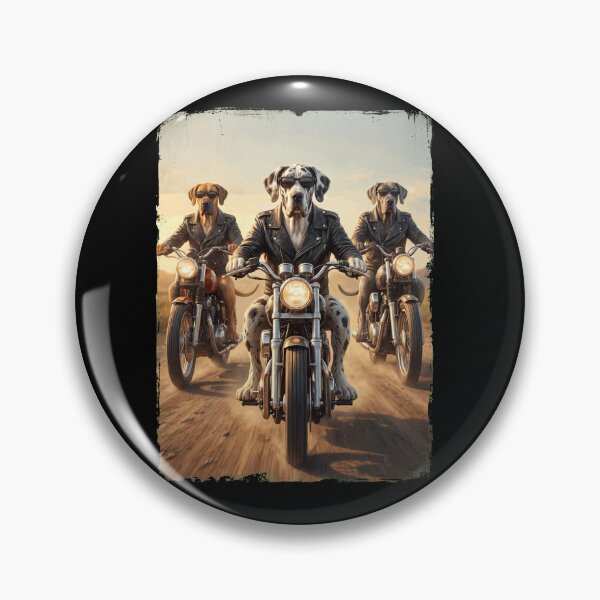 Item preview, Funny Great Dane Motorcycle Meme Dog Lover designed and sold by DoodleTortle.