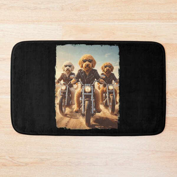 Item preview, Funny Goldendoodle Motorcycle Meme Dog Lover designed and sold by DoodleTortle.