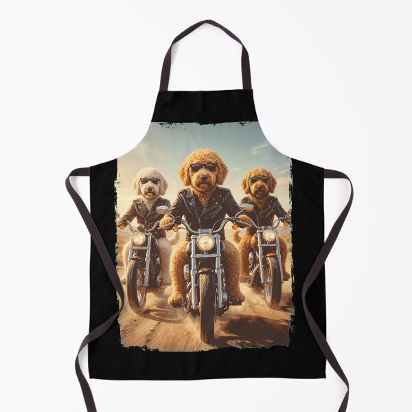 Item preview, Funny Goldendoodle Motorcycle Meme Dog Lover designed and sold by DoodleTortle.