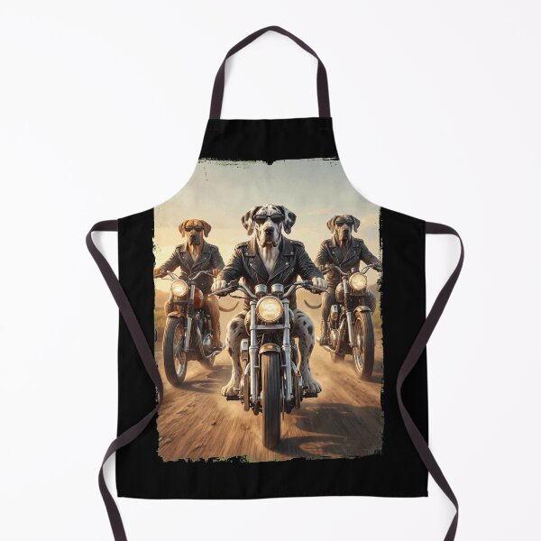 Item preview, Funny Great Dane Motorcycle Meme Dog Lover designed and sold by DoodleTortle.