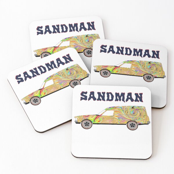 Item preview, Holden Sandman Panel Van - Brown - Groovy Swirl 2 designed and sold by Naked Drop.