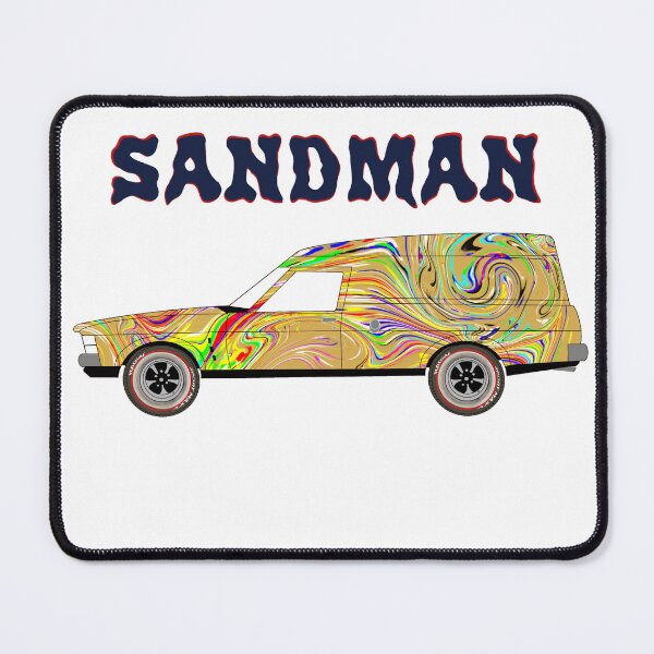 Item preview, Holden Sandman Panel Van - Brown - Groovy Swirl 2 designed and sold by Naked Drop.