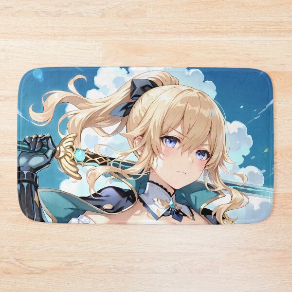 Item preview, Jean Genshin Impact Sky And Clouds Heroic Fantasy Pose designed and sold by 108Recordings.