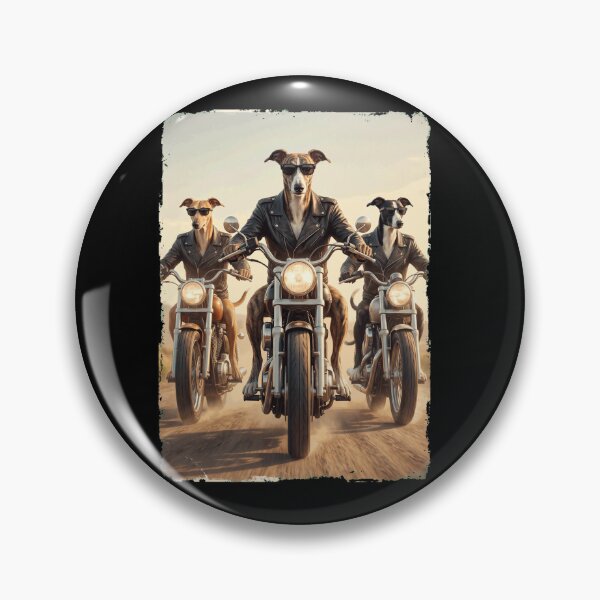 Item preview, Funny Greyhound Motorcycle Meme Dog Lover designed and sold by DoodleTortle.