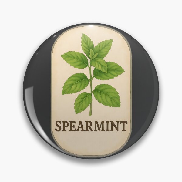 Item preview, Vintage Botanical Herb and Spice Prints: Spearmint designed and sold by PinUpPizzazz.