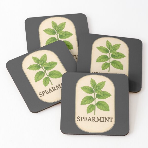 Item preview, Vintage Botanical Herb and Spice Prints: Spearmint designed and sold by PinUpPizzazz.