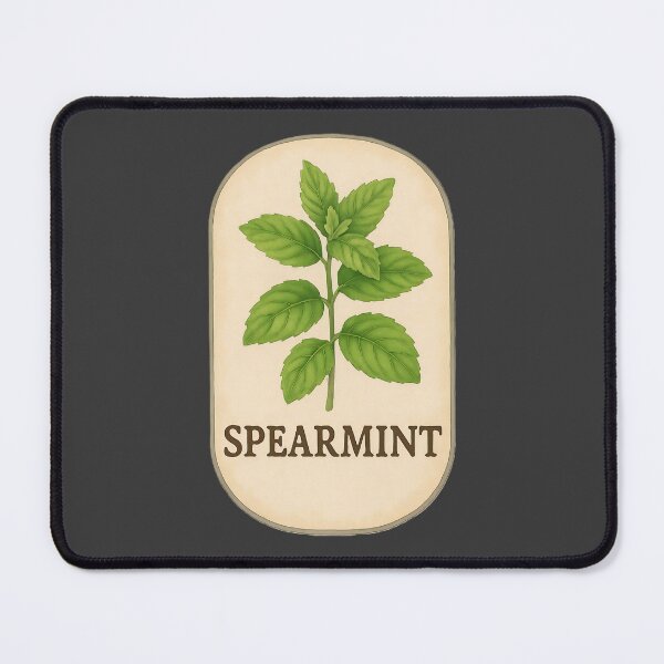 Item preview, Vintage Botanical Herb and Spice Prints: Spearmint designed and sold by PinUpPizzazz.