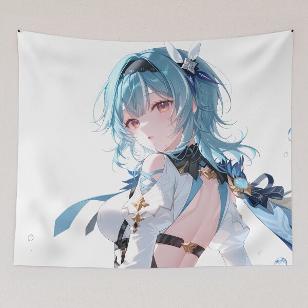 Item preview, Eula Genshin Impact Minimal Water Splash Grace designed and sold by 108Recordings.