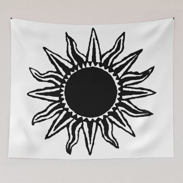 Item preview, Sun Woodcut designed and sold by ViaARTfactory.