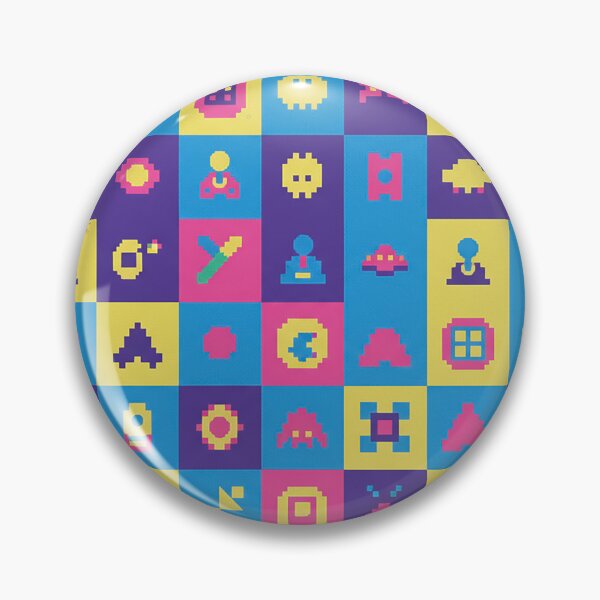 Item preview, Retro Arcade Carpet Style Design - Gamer - Game Room - Rec Room designed and sold by CattlettArt.