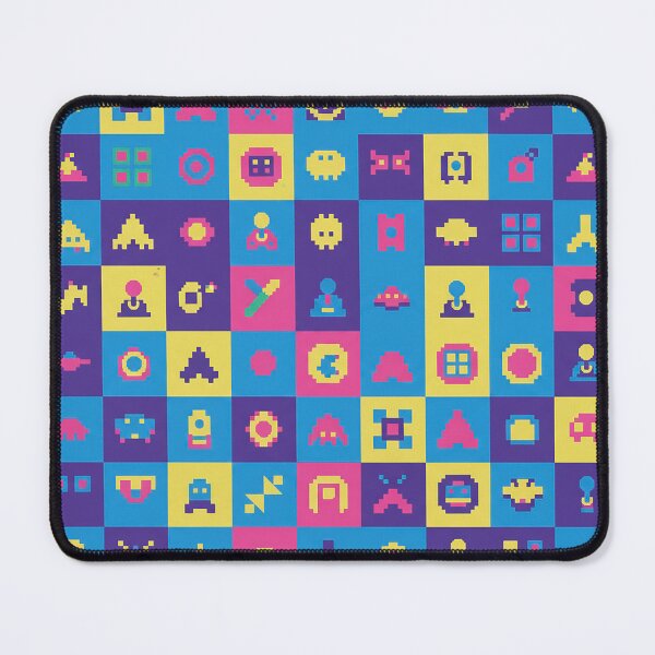 Item preview, Retro Arcade Carpet Style Design - Gamer - Game Room - Rec Room designed and sold by CattlettArt.
