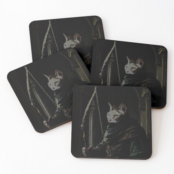 Item preview, Ascii Cat Archer- designed and sold by Grey's Space.