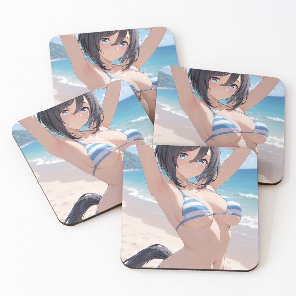 Item preview, Eishin Flash Uma Musume Beach Sunshine Ocean Blue Vibes designed and sold by 108Recordings.