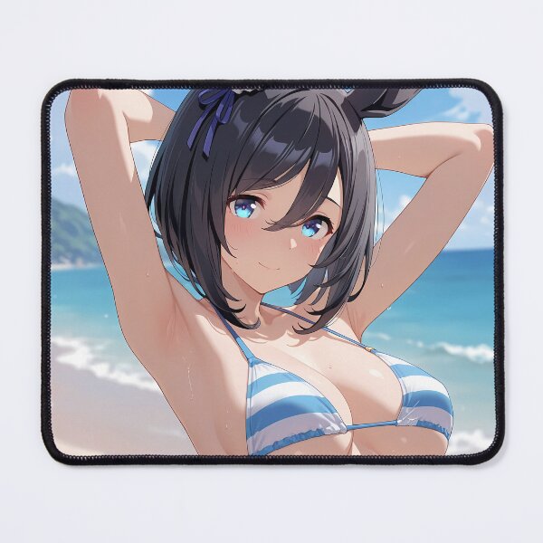 Item preview, Eishin Flash Uma Musume Beach Sunshine Ocean Blue Vibes designed and sold by 108Recordings.