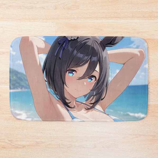 Item preview, Eishin Flash Uma Musume Beach Sunshine Ocean Blue Vibes designed and sold by 108Recordings.