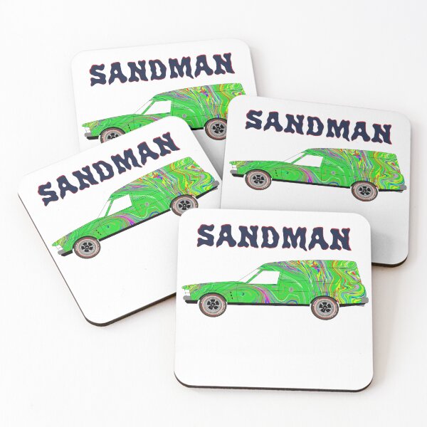 Item preview, Holden Sandman Panel Van - Green - Groovy Swirl designed and sold by Naked Drop.