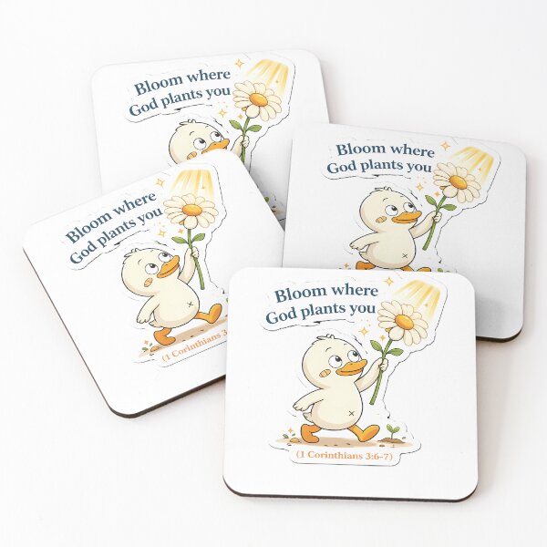 Item preview, Bloom Where God Plants You Christian Sticker designed and sold by Faithlines.