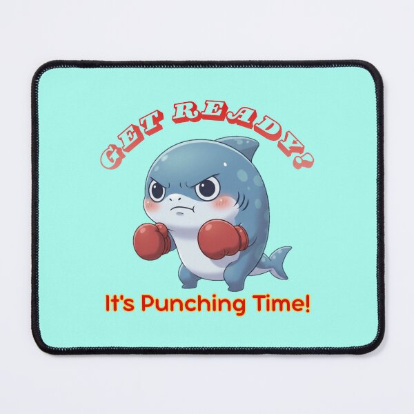 Item preview, Boxing Shark Punching Time! designed and sold by Nature's Chibis.
