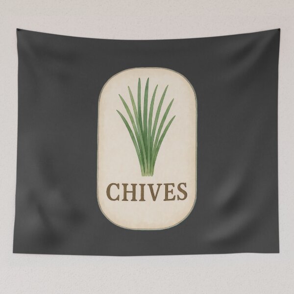 Item preview, Vintage Botanical Herb and Spice Prints: Chives designed and sold by PinUpPizzazz.