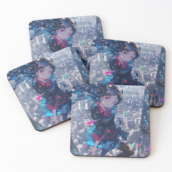 Item preview, Tsukihi Araragi Bakemonogatari City Breeze Skyline designed and sold by 108Recordings.
