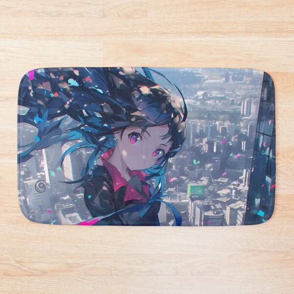 Item preview, Tsukihi Araragi Bakemonogatari City Breeze Skyline designed and sold by 108Recordings.
