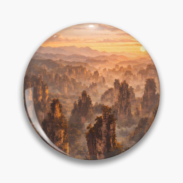 Artikelvorschau, Zhangjiajie Vintage Reisedesign – China Ästhetik entworfen und verkauft von ArtYouFeel.