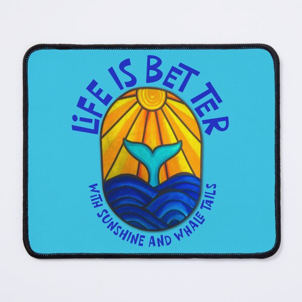 Item preview, Life is Better with Sunshine and Whale Tails designed and sold by MyBottomShelf.