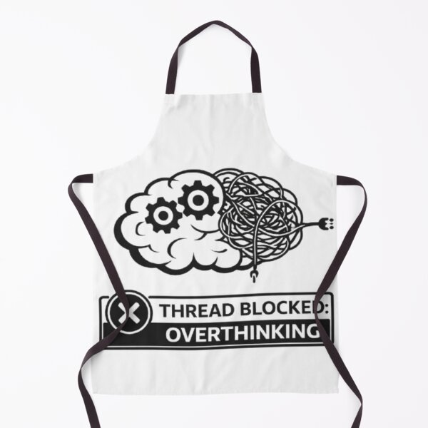 Item preview, Thread Blocked Overthinking Brain Error designed and sold by MS-DesignArt.