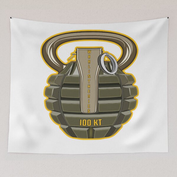 Item preview, WARLISTHENICS Grenadebell designed and sold by Warlisthenics.