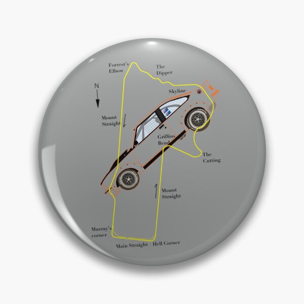 Item preview, Hatchback LX - Bathurst - Mount Panorama Circuit - Orange designed and sold by Naked Drop.