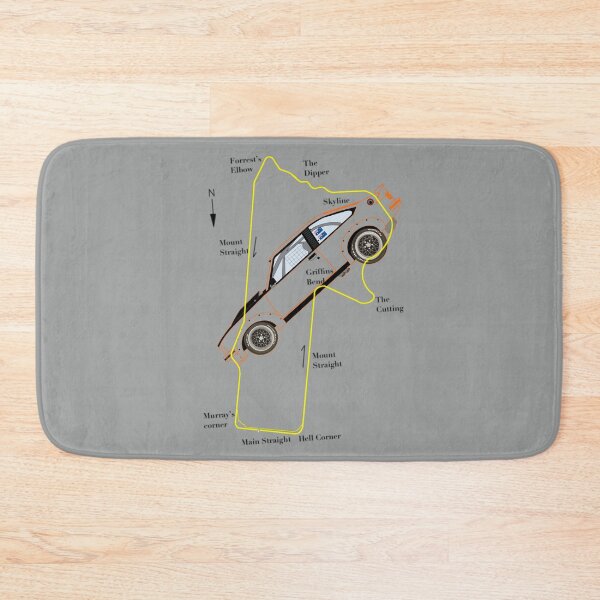 Item preview, Hatchback LX - Bathurst - Mount Panorama Circuit - Orange designed and sold by Naked Drop.