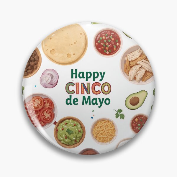 Item preview, A vibrant illustration of traditional Mexican food and decorations on transparent background designed and sold by Creative88Art.